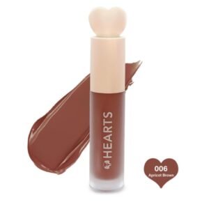 أحمر شفاه هارتس سائل بلمسة مطفية جذابة - درجة أبريكوت براون 006