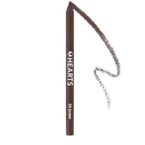 قلم كحل هارتس المقاوم للماء لتحديد العين - بني 04 بطابع عصري وثبات فائق