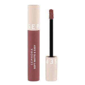أحمر شفاه سيفورا سوفت آند إيزي - درجة 04 لايد باك بملمس ناعم ومطفي 4.5 مل