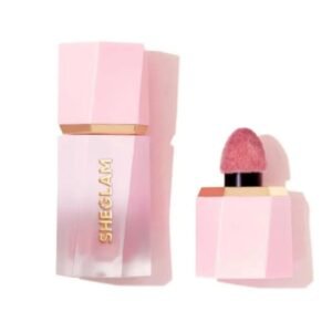 أحمر خدود سائل كلر بلوم من شي جلام - لوف كيك 5.2 مل لمسة ناعمة ومشرقة