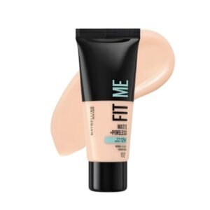 كريم أساس فيت مي من ميبيلين درجة 102 - تغطية مطفية لمظهر طبيعي متألق