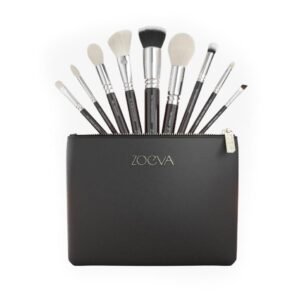 طقم فرش زويفا الكلاسيكي للوجه والعيون - 9 قطع نباتية لإطلالة متكاملة