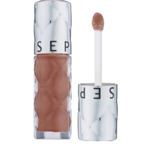 ملمع الشفاه سيفورا أوتريجاس بتأثير ممتلئ جذاب - درجة نود 02 لإطلالة طبيعية متألقة.