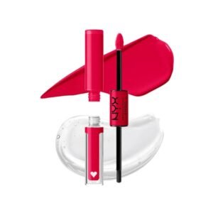 أحمر شفاه إن إكس واي شاين لاود بلمعة فائقة، درجة 18 أون إيه ميشن لإطلالة جذابة تدوم طويلاً.