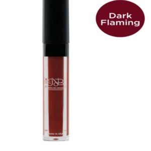 أحمر شفاه سائل ثابت ومقاوم للماء من نوره بو عوض - دارك فلامنجو