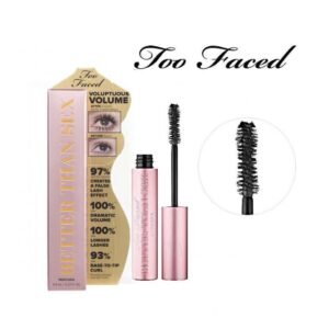 ماسكارا بيتر ذان سيكس من تو فيسد - لون أسود فاحم وكثافة مذهلة للرموش