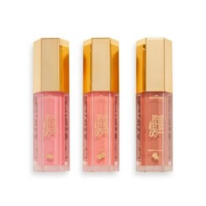 طقم أحمر شفاه ريفوليشن الثلاثي لإطلالة شفاه متكاملة وجذابة