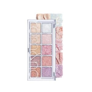 روماند ذا سيكريت جاردن - لوحة ظلال عيون بـ 10 ألوان براقة (00 لايت آند غليتر) لبريق ساحر وأنيق