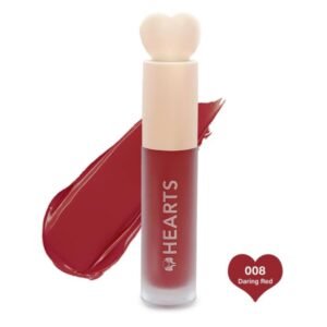 أحمر شفاه هارتس مطفي - دارينج ريد 008 لإطلالة جذابة ودافئة