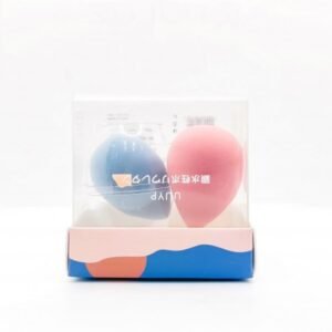 طقم إسفنجات دمج المكياج قطعتين لمظهر احترافي ونهاية مثالية.