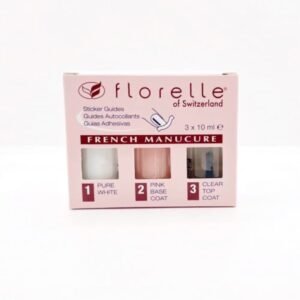 طقم طلاء أظافر فرنش لإطلالة كلاسيكية جذابة