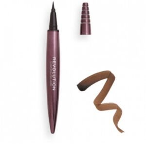 آيلاينر سائل من رفليوشن بلون بني جذاب بتصميم قلم لسهولة الاستخدام