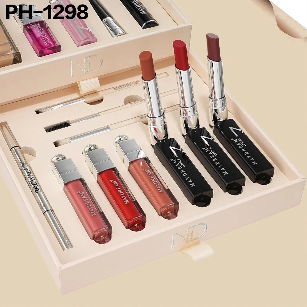 مجموعة مكياج Maydream الفاخرة - 18 لون ظلال عيون ومستحضرات أساسية - الصورة 2